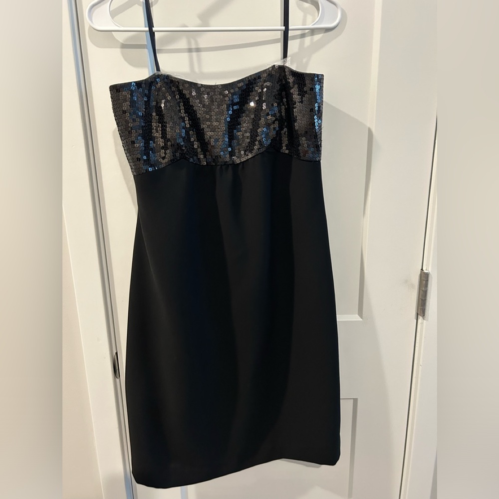 Ann Taylor NWT classic strapless black dress
